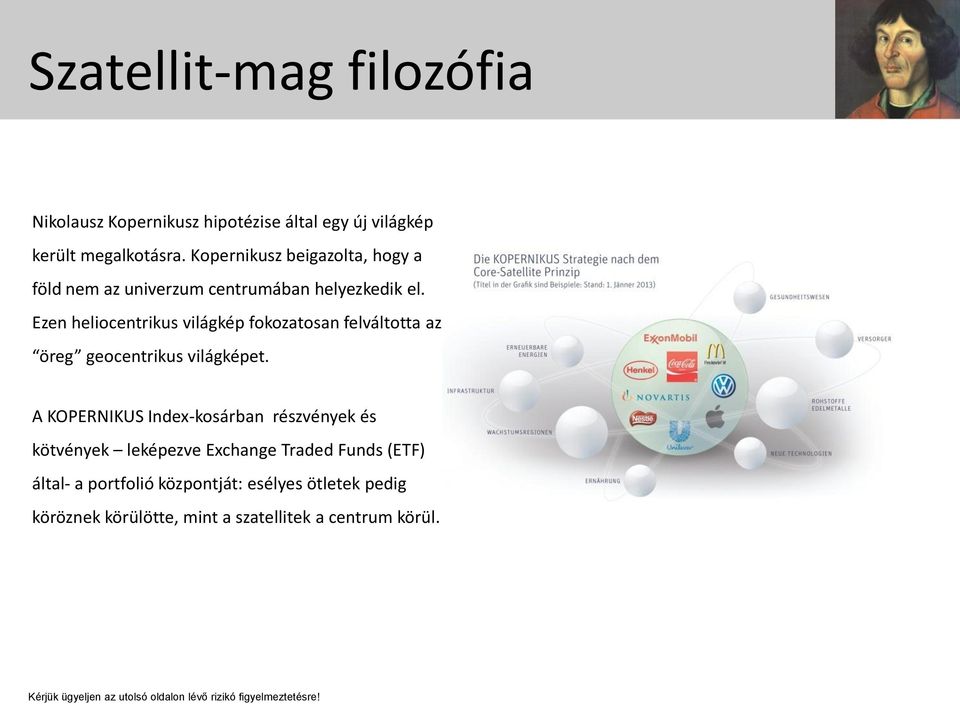 Ezen heliocentrikus világkép fokozatosan felváltotta az öreg geocentrikus világképet.