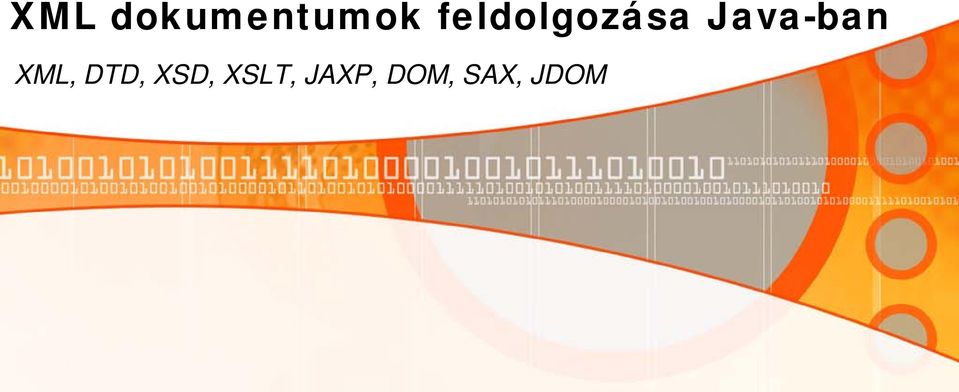 Java-ban XML, DTD,