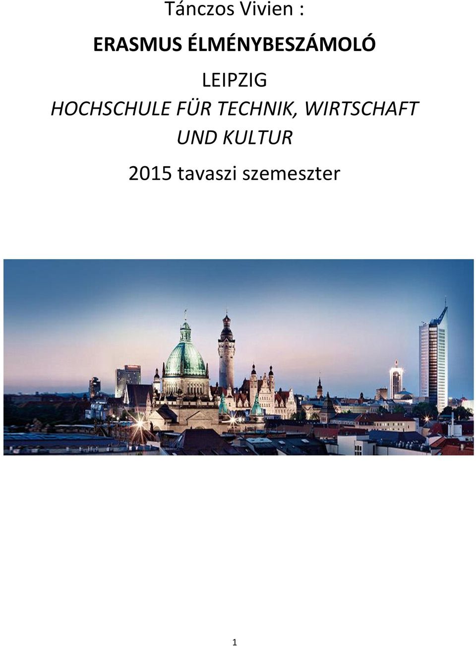 HOCHSCHULE FÜR TECHNIK,