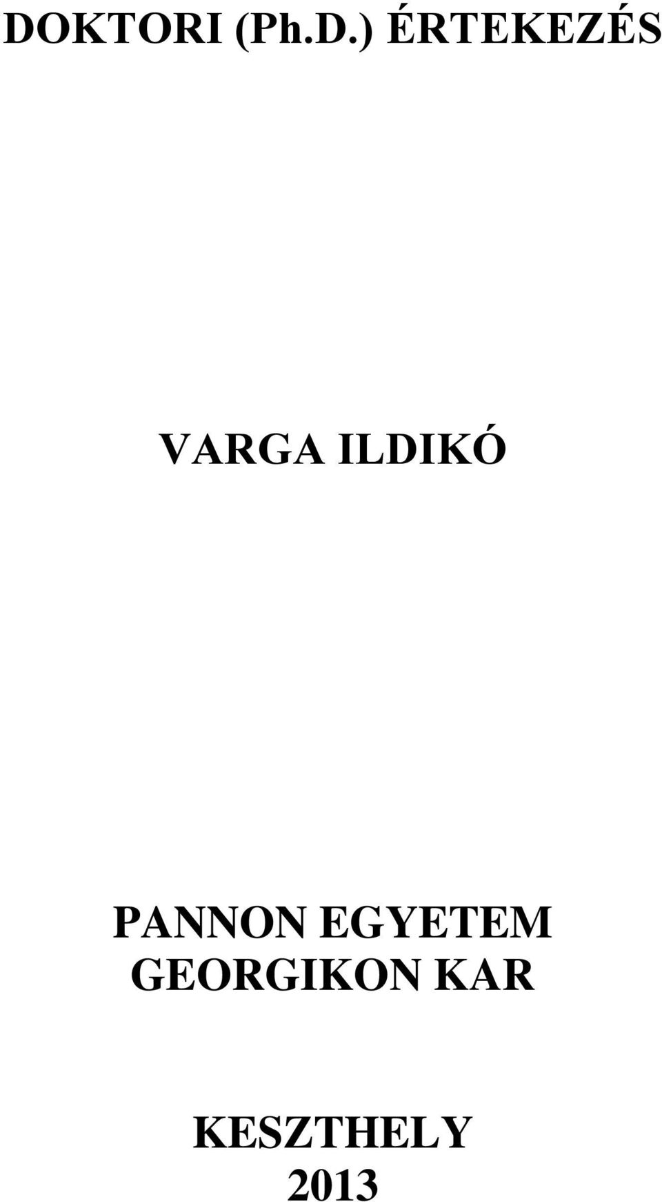 ILDIKÓ PANNON