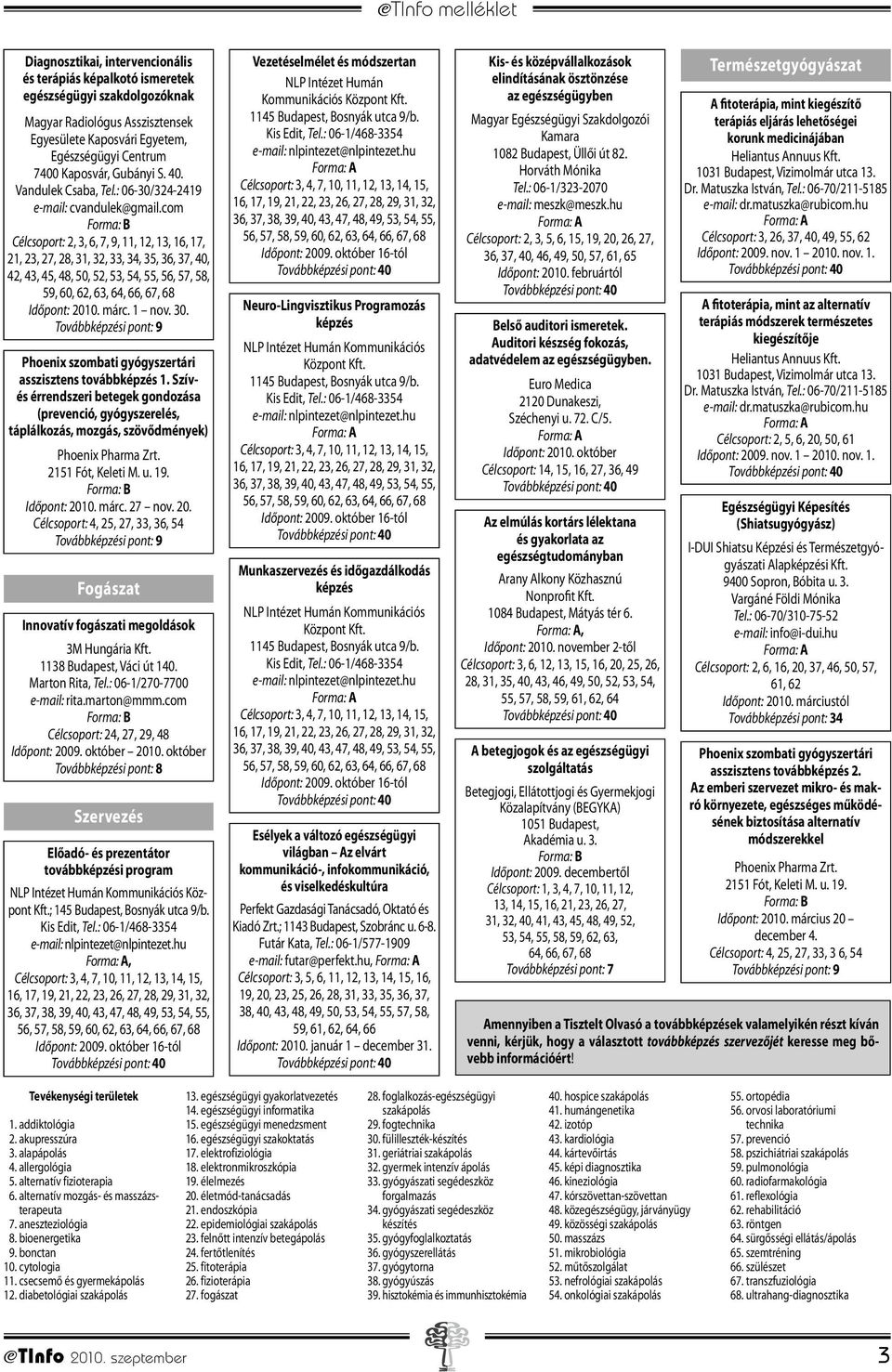 com Célcsoport: 2, 3, 6, 7, 9, 11, 12, 13, 16, 17, 21, 23, 27, 28, 31, 32, 33, 34, 35, 36, 37, 40, 42, 43, 45, 48, 50, 52, 53, 54, 55, 56, 57, 58, 59, 60, 62, 63, 64, 66, 67, 68 Időpont: 2010. márc.