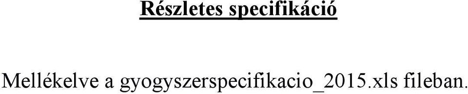Mellékelve a