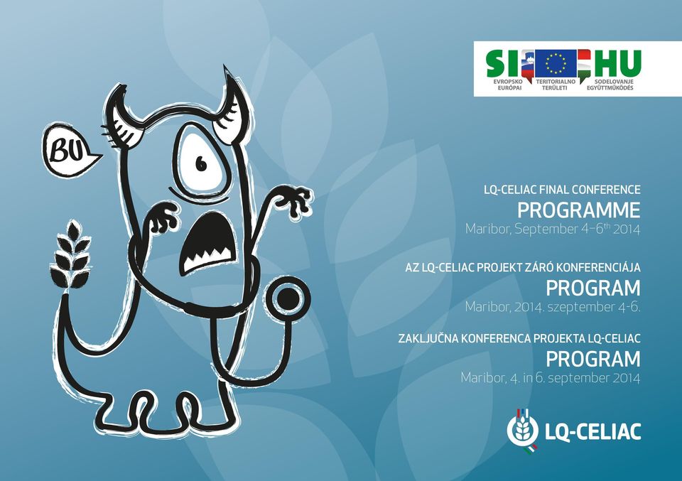 PROGRAM Maribor, 2014. szeptember 4-6.
