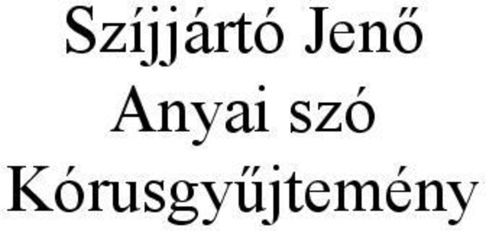 szó