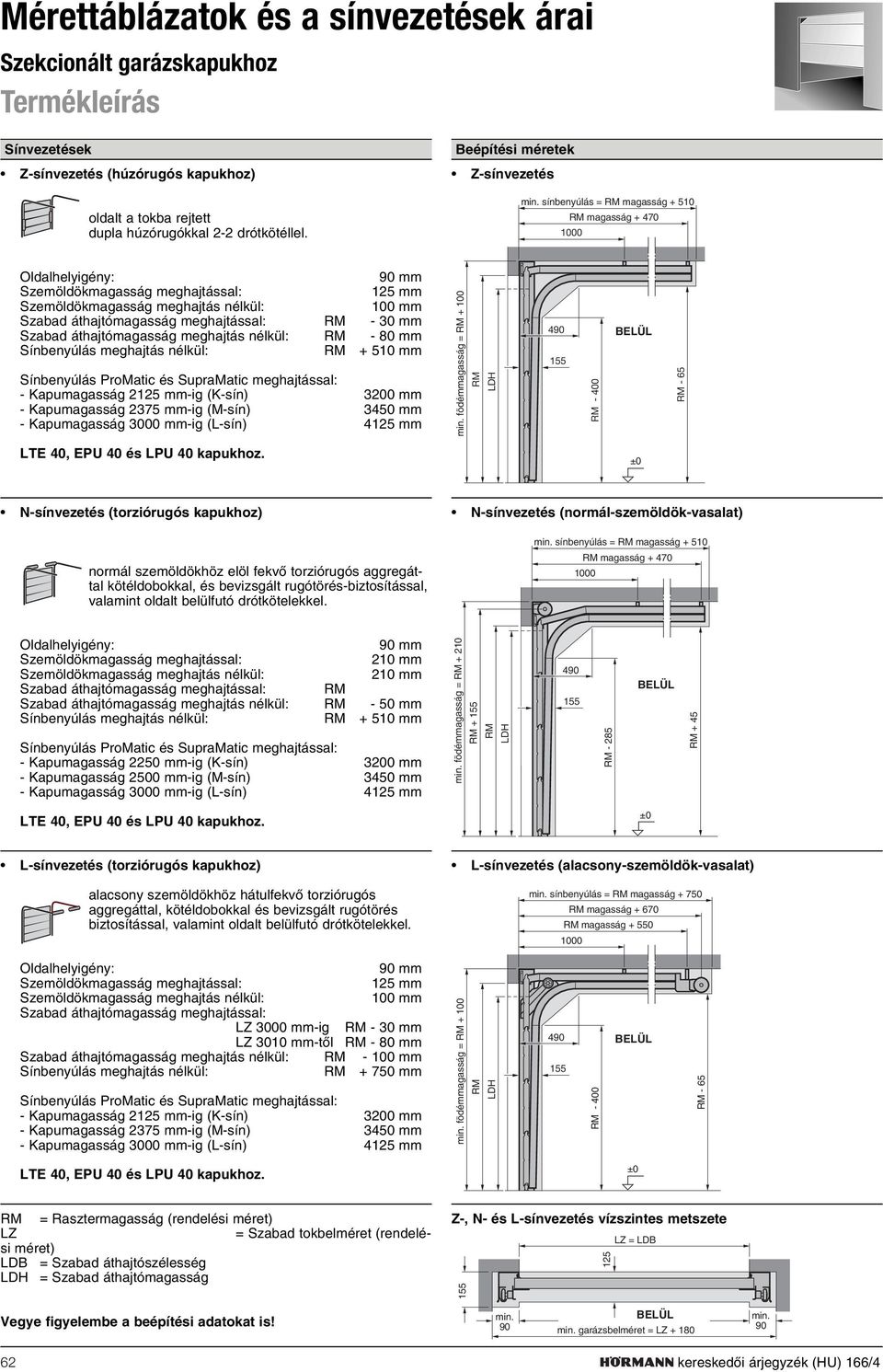 sínbenyúlás = R magasság + 510 R magasság + 470 1000 Oldalhelyigény: 90 mm Szemöldökmagasság meghajtással: 125 mm Szemöldökmagasság meghajtás nélkül: 100 mm Szabad áthajtómagasság meghajtással: R -