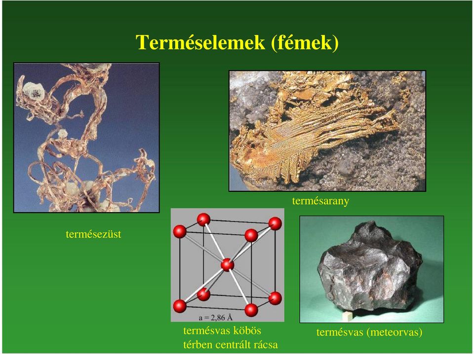 termésvas köbös térben