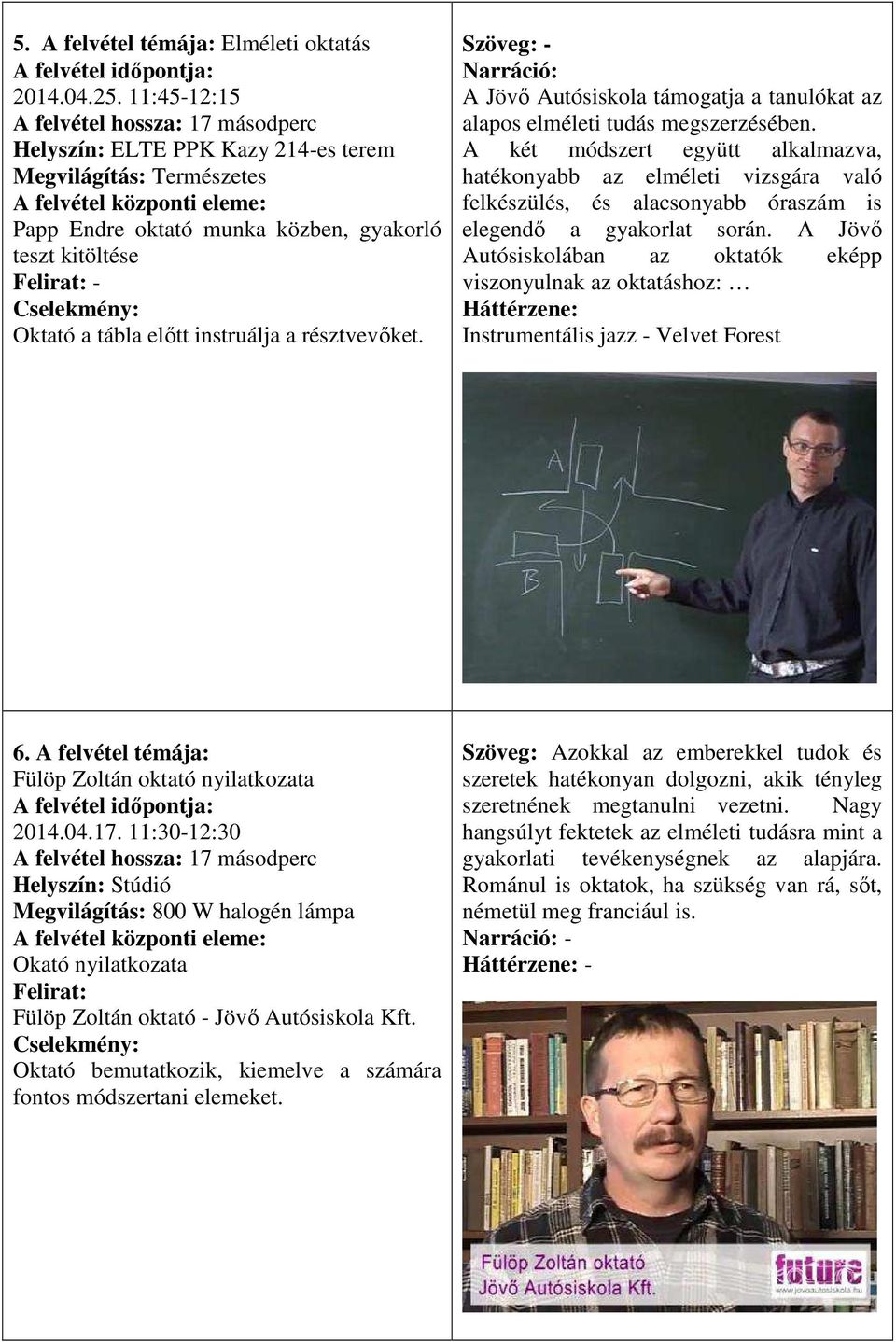 Narráció: A Jövő Autósiskola támogatja a tanulókat az alapos elméleti tudás megszerzésében.