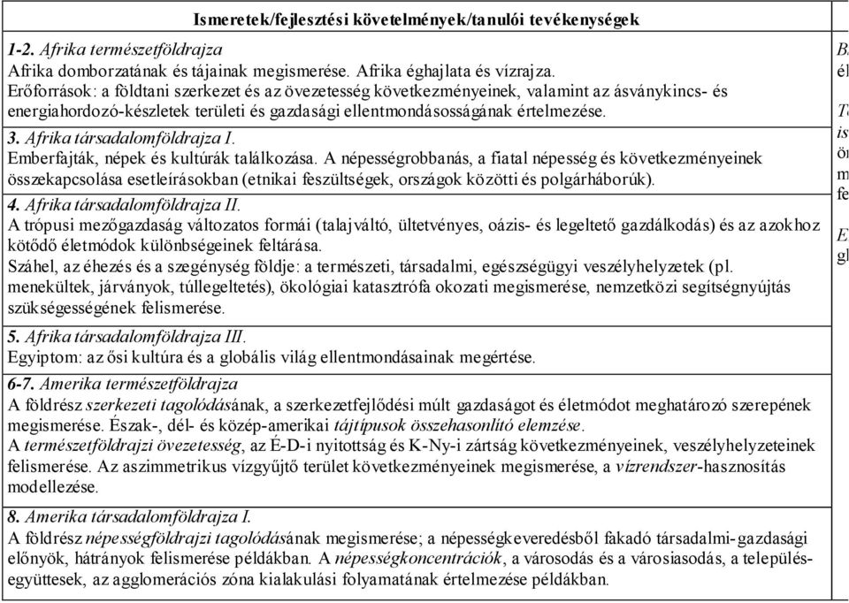 Afrika társadalomföldrajza I. Emberfajták, népek és kultúrák találkozása.