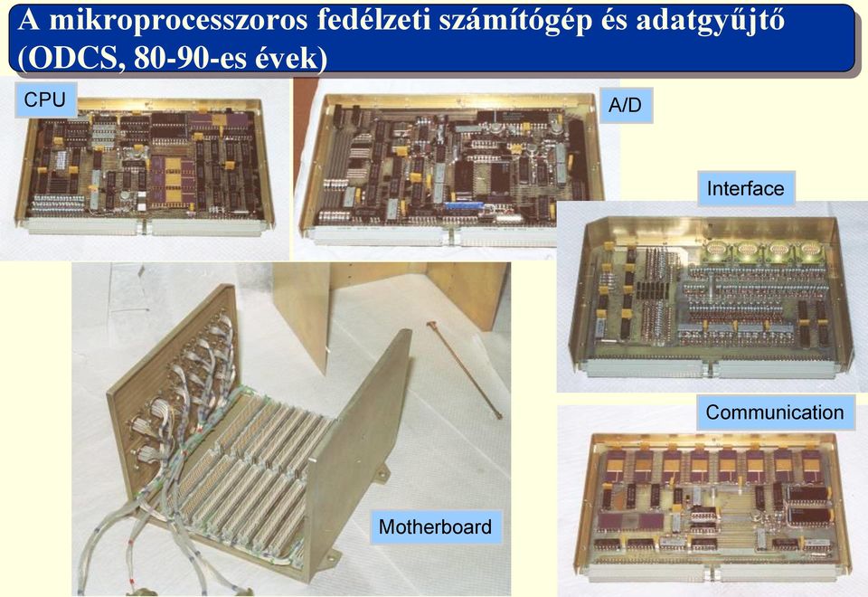 (ODCS, 80-90-es évek) CPU A/D