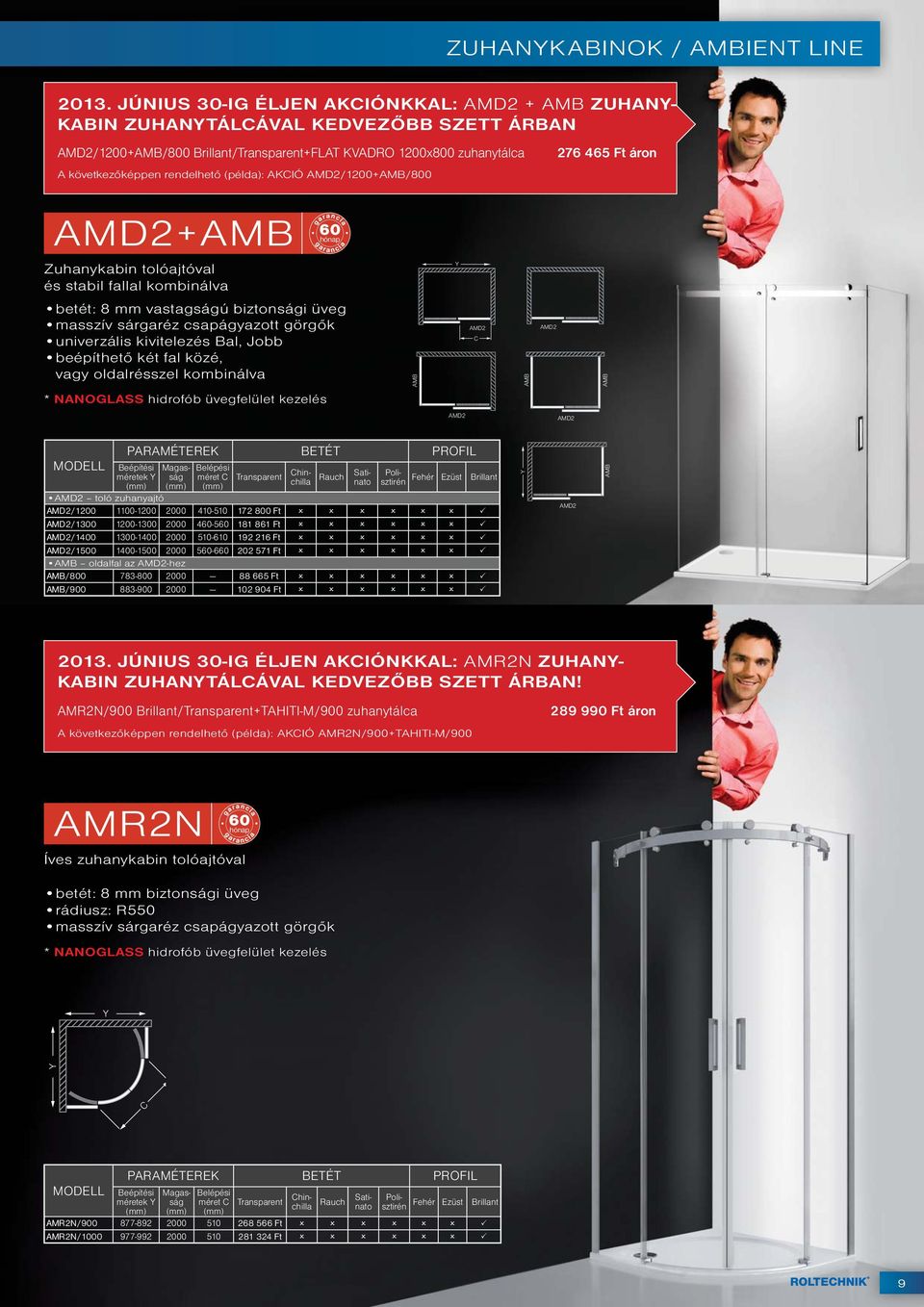 AKIÓ AMD2/1200+AMB/800 276 465 Ft áron AMD2+AMB Zuhanykabin tolóajtóval és stabil fallal kombinálva vagy oldalrésszel kombinálva AMB AMD2 AMB AMD2 AMB AMD2 AMD2 méretek méret Transparent Rauch