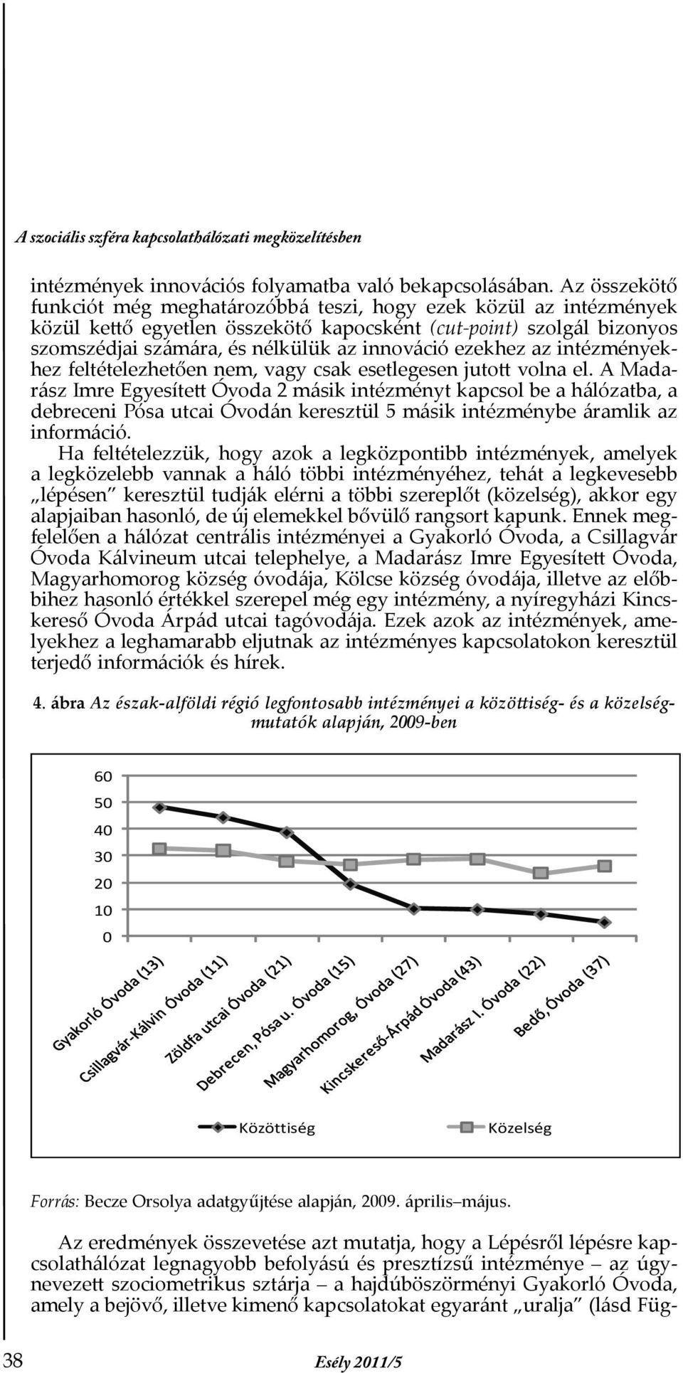ezekhez az intézményekhez feltételezhetően nem, vagy csak esetlegesen jutott volna el.