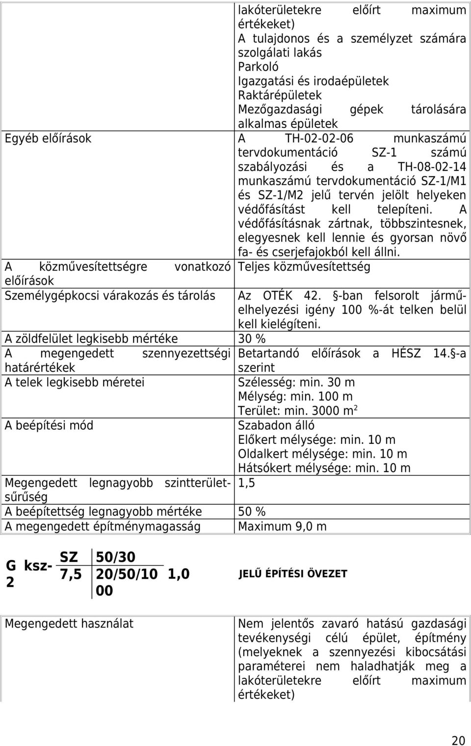 A védőfásításnak zártnak, többszintesnek, elegyesnek kell lennie és gyorsan növő fa- és cserjefajokból kell állni.