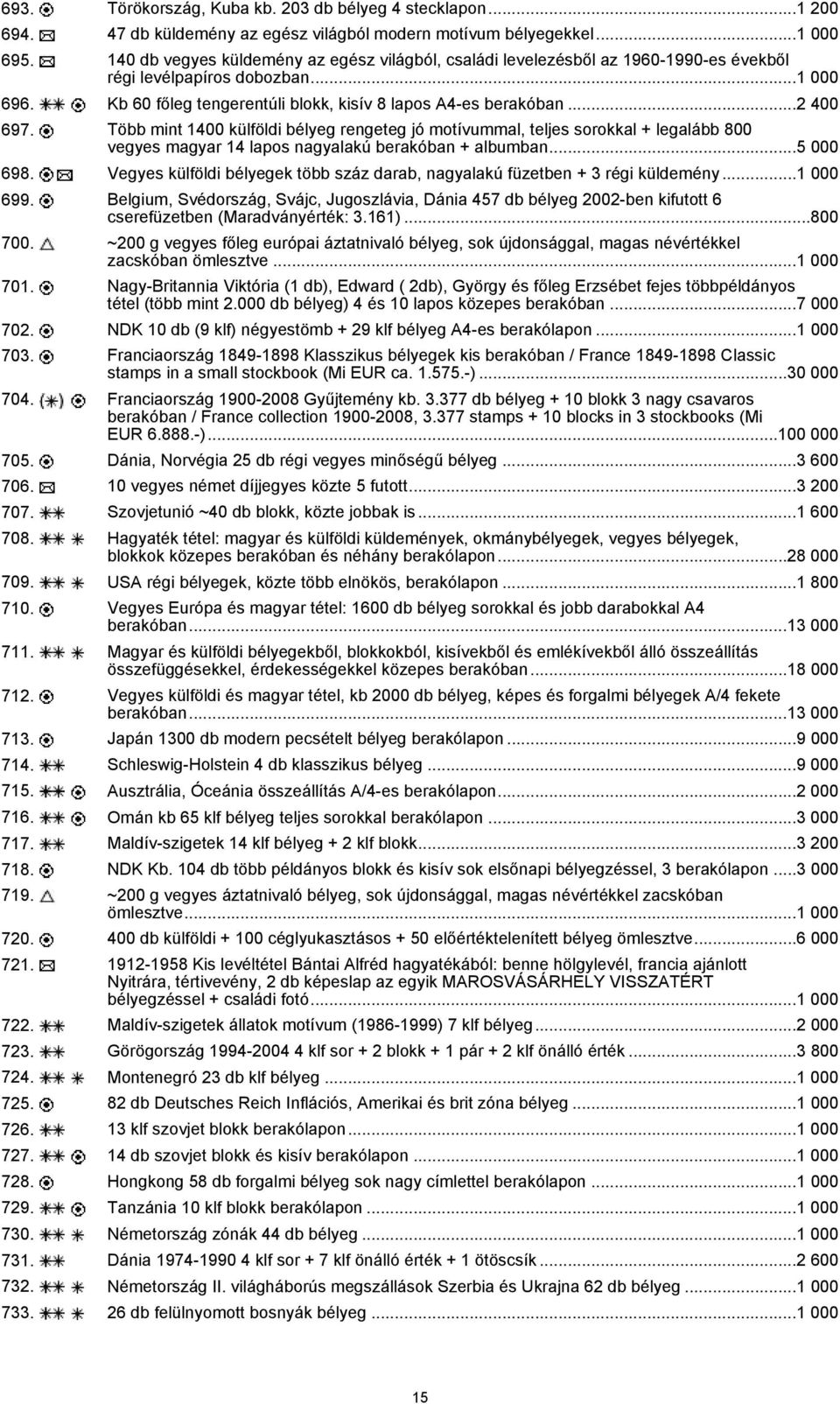 Több mint 1400 külföldi bélyeg rengeteg jó motívummal, teljes sorokkal + legalább 800 vegyes magyar 14 lapos nagyalakú berakóban + albumban...5 000 698.