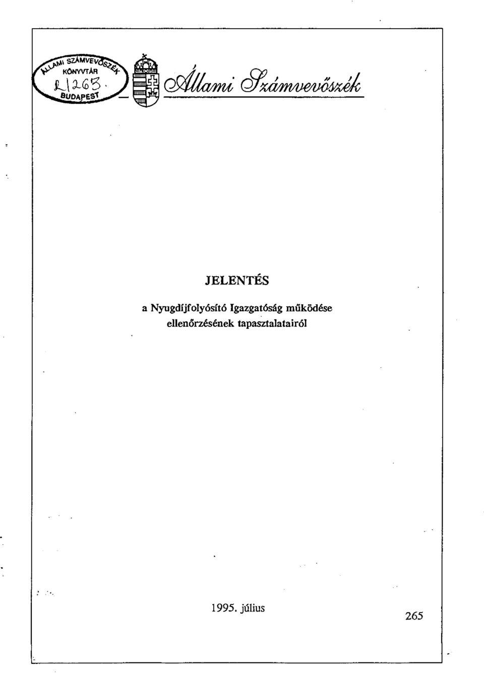 Igazgatóság müködése