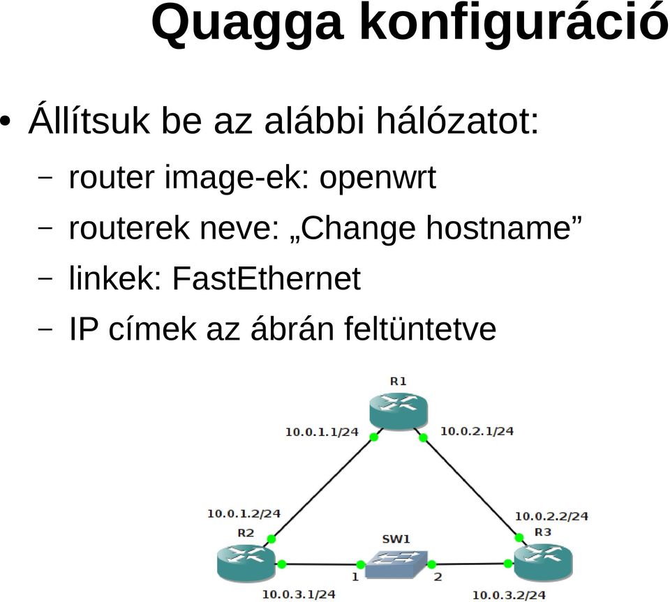 openwrt routerek neve: Change hostname