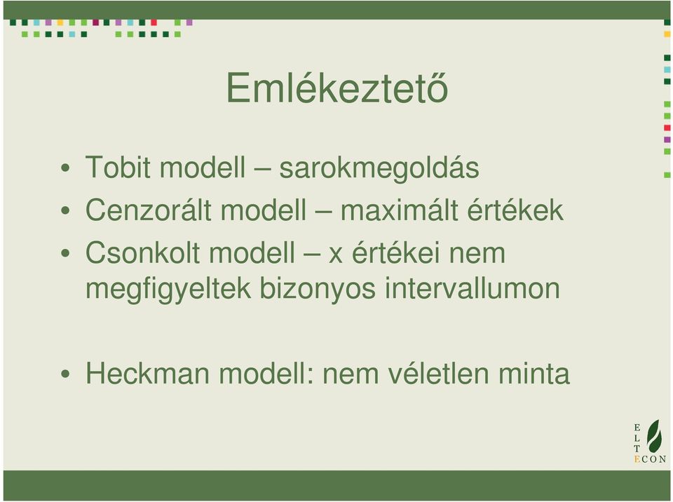 modell x értékei nem megfigyeltek bizonyos