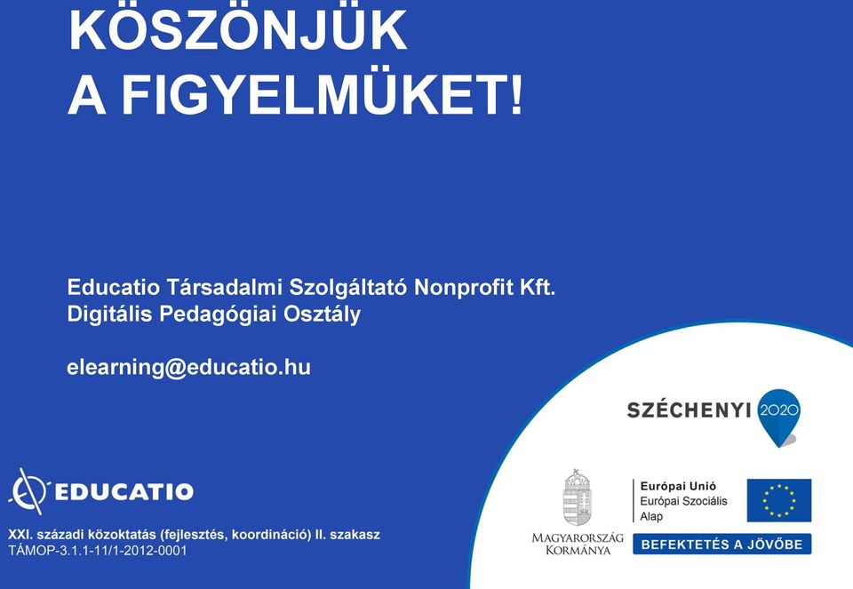 Szolgáltató Nonprofit Kft.