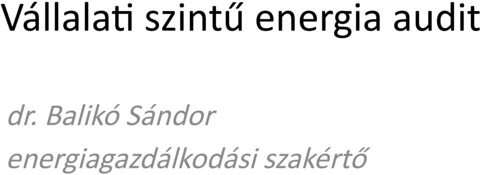 Balikó Sándor