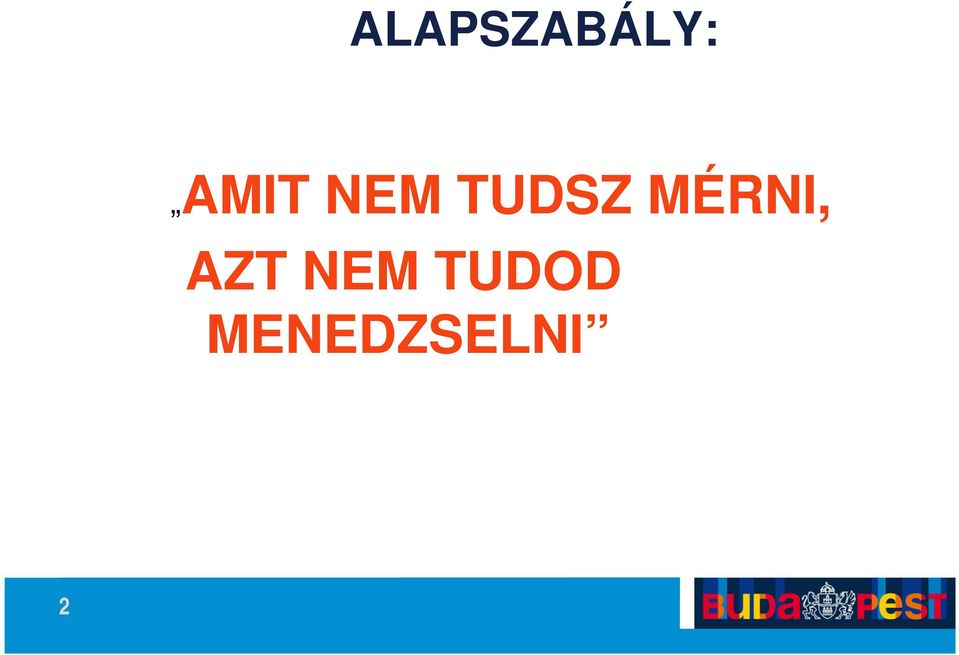 MÉRNI, AZT NEM
