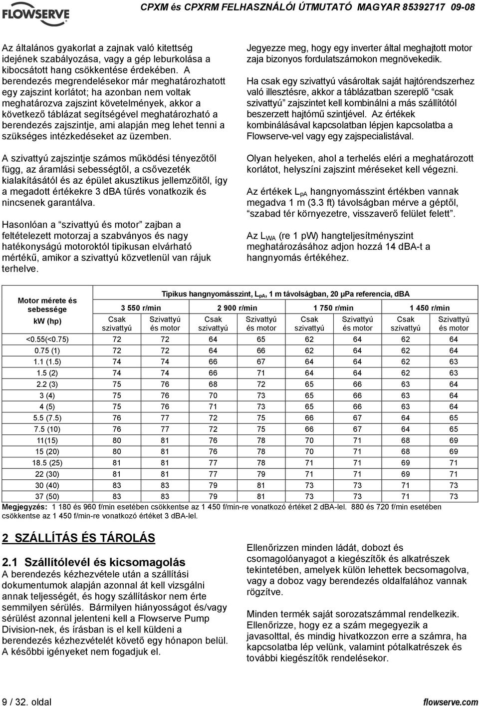 zajszintje, ami alapján meg lehet tenni a szükséges intézkedéseket az üzemben.