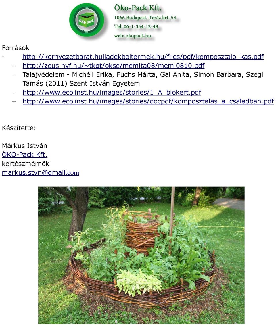 pdf Talajvédelem - Michéli Erika, Fuchs Márta, Gál Anita, Simon Barbara, Szegi Tamás (2011) Szent István