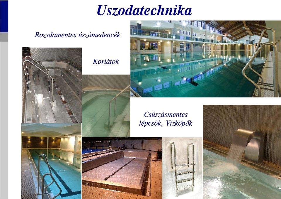 úszómedencék