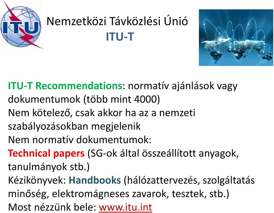 dokumentumok: Technicalpapers (SG-ok által összeállított anyagok, tanulmányok stb.