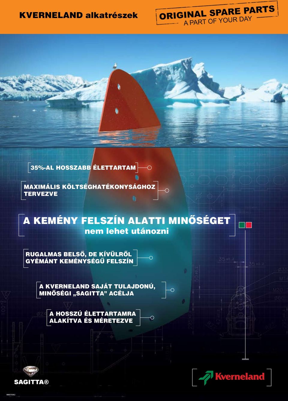 utánozni RUGALMAS BELSÔ, DE KÍVÜLRÔL GYÉMÁNT KEMÉNYSÉGÛ FELSZÍN A KVERNELAND
