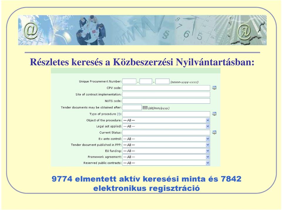Nyilvántartásban: 9774