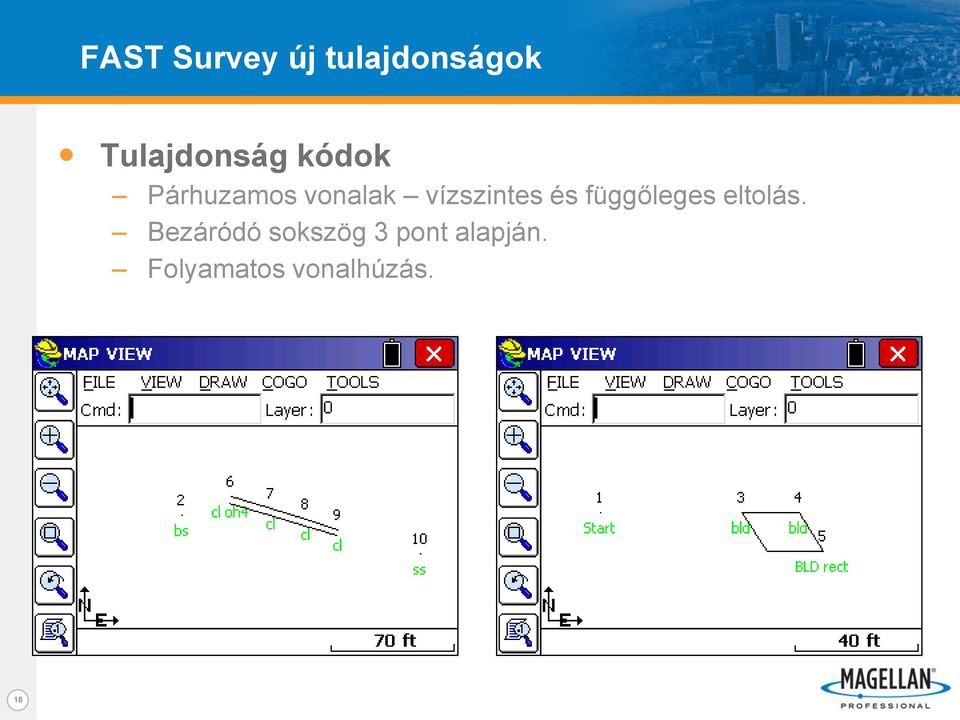 vízszintes és függőleges eltolás.