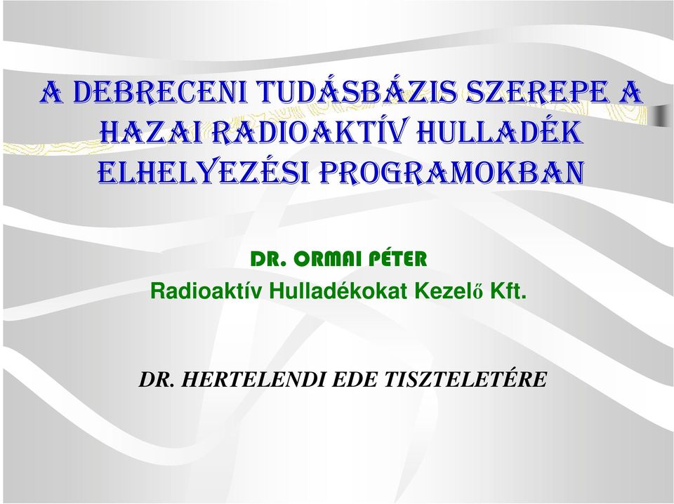 PROGRAMOKBAN DR.