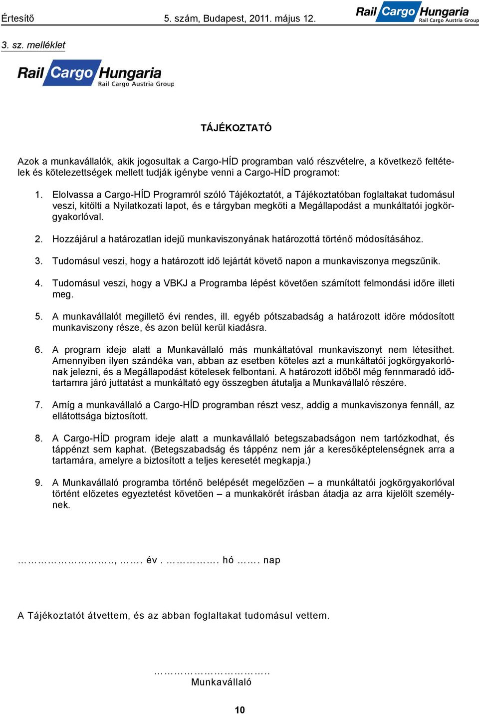 programot: 1.