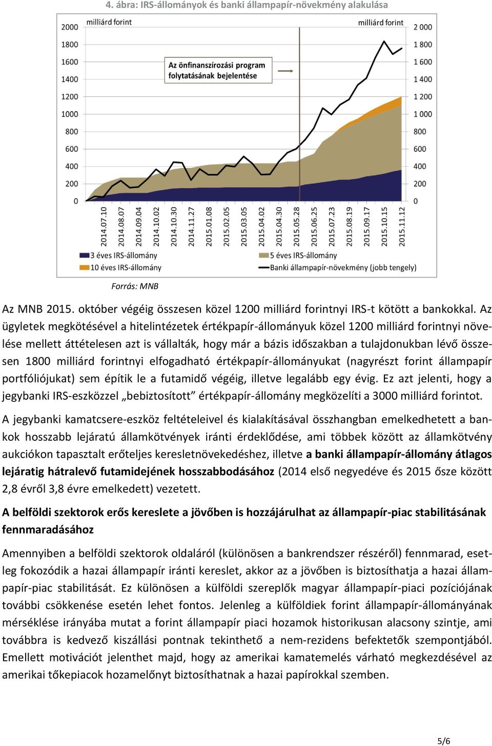 1800 milliárd forintnyi elfogadható értékpapír-állományukat (nagyrészt forint állampapír portfóliójukat) sem építik le a futamidő végéig, illetve legalább egy évig.