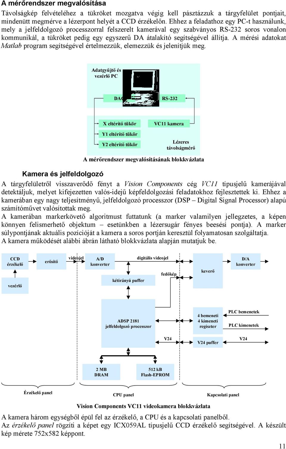 A mérési adatokat Matlab program segítségével értelmeük, elemeük és jelenítjük meg.