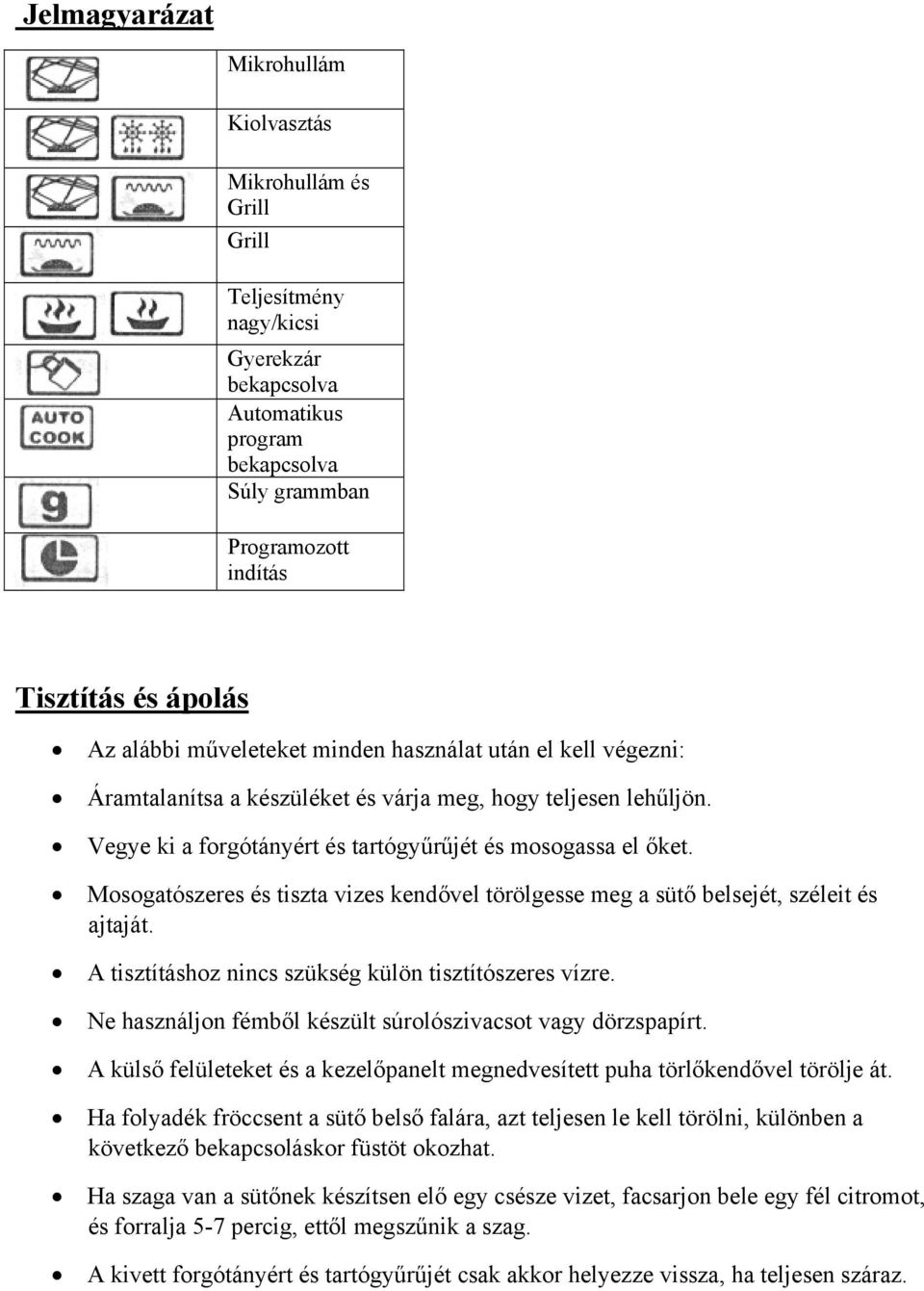 EDEKA AG820AKI. mikrohullámú sütő. Használati utasítás - PDF Free Download