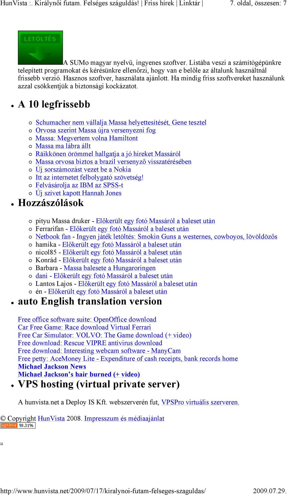 Ha mindig friss szoftvereket használunk azzal csökkentjük a biztonsági kockázatot.