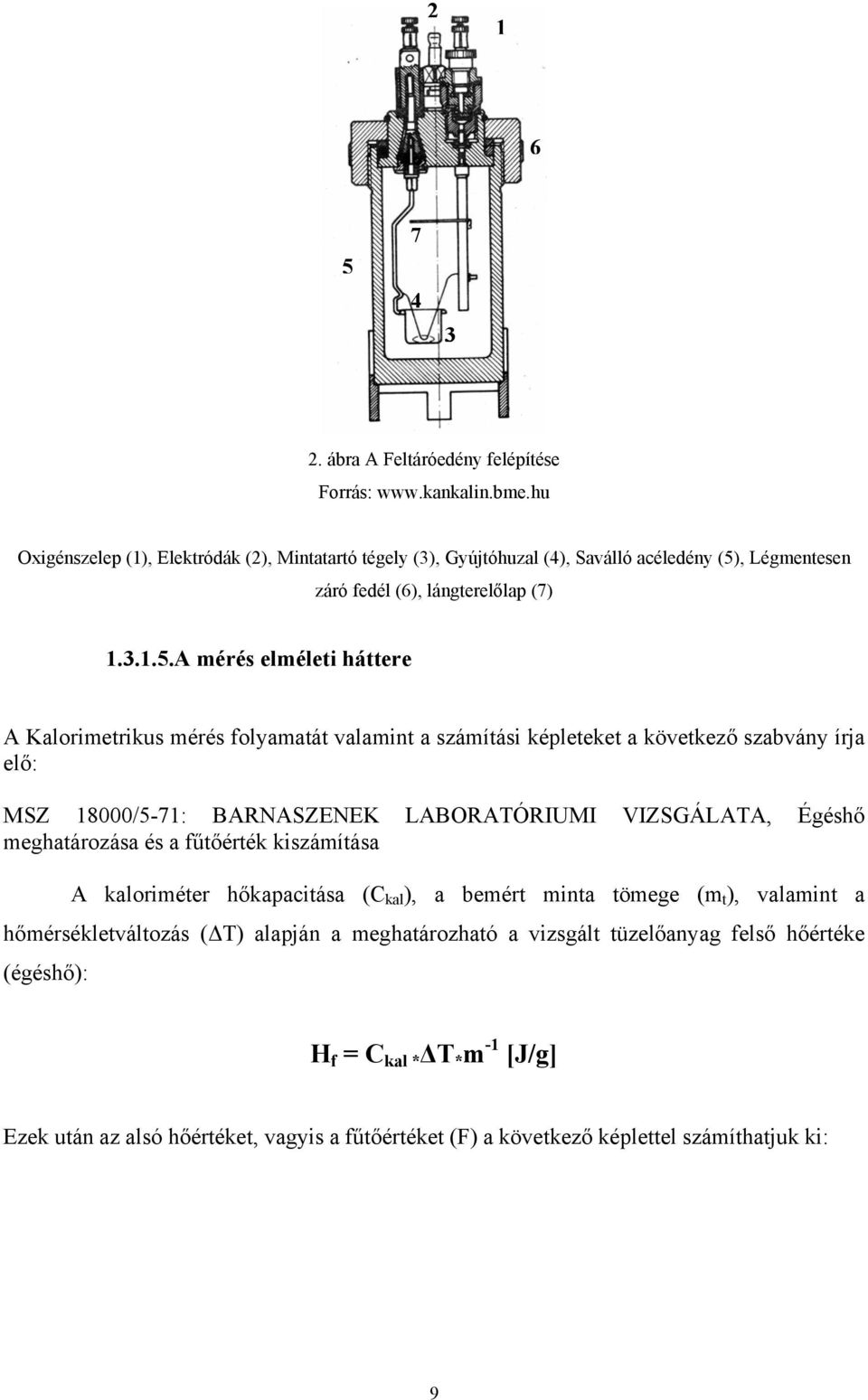 , Légmentesen záró fedél (6), lángterelőlap (7) 1.3.1.5.