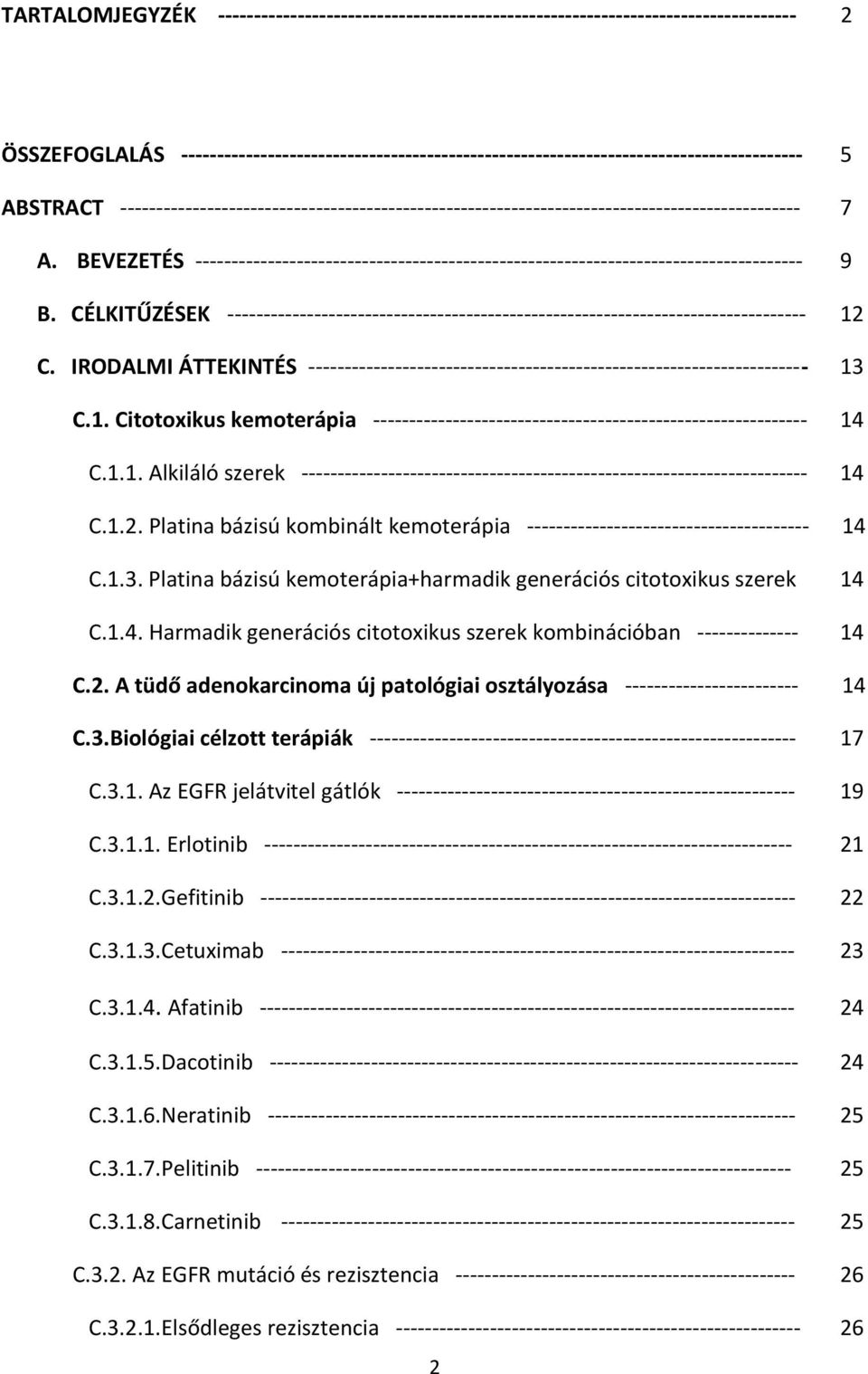 Prediktív és prognosztikus markerek. a tüdő adenokarcinómában - Az EGFR,  KRAS mutáció státusz és a csontmetasztázisok összefüggései - PDF Free  Download