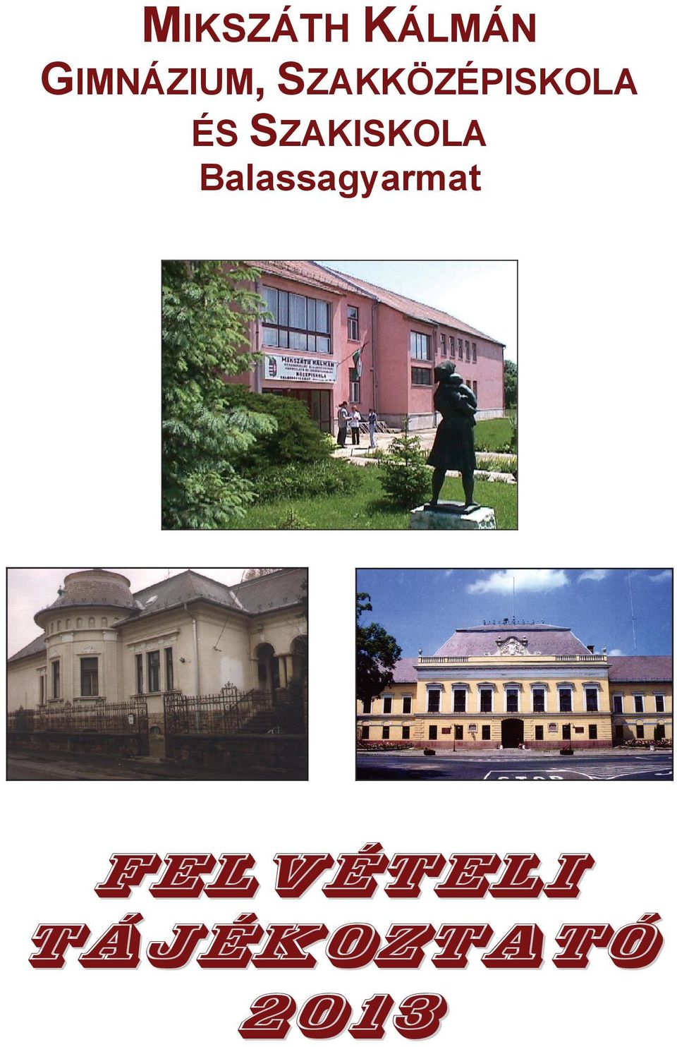 SZAKKÖZÉPISKOLA ÉS