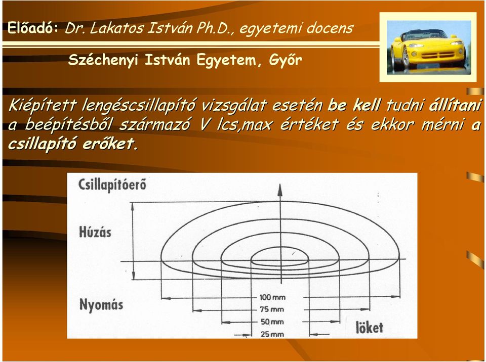 beépítésb sből l származ rmazó V lcs,max