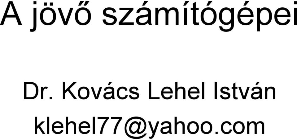 Kovács Lehel