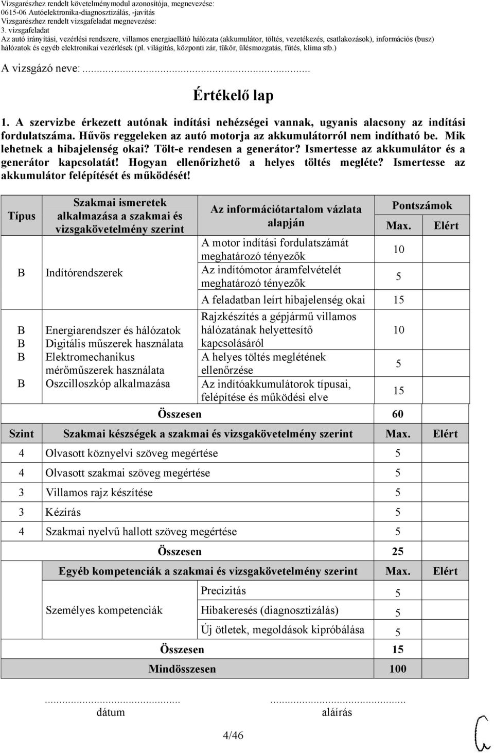 Hogyan ellenőrizhető a helyes töltés megléte? Ismertesse az akkumulátor felépítését és működését!