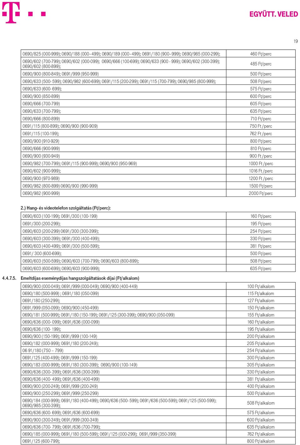 (800-999); 508 Ft/perc 0690/633 (600-699); 575 Ft/perc 0690/900 (850-899) 600 Ft/perc 0690/666 (700-799) 605 Ft/perc 0690/633 (700-799); 635 Ft/perc 0690/666 (800-899) 710 Ft/perc 0691/115 (800-899);