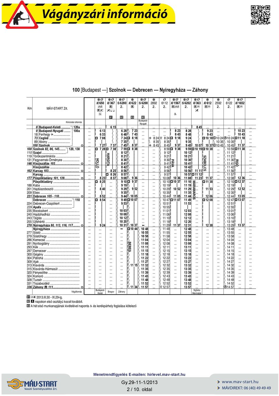 Hdúszoboszló.. Ebes.. Debrecen 15-11.. Debrecen.. 11 Debrecen-Cspókert Apf.. Bocskkert Hdúhdház. Téglás.. Úfehértó. Nyíregyház, 113, 1, 117 Nyíregyház. Sóstó Sóstóhegy.. Kemecse. Nyírbogdány. Kék.