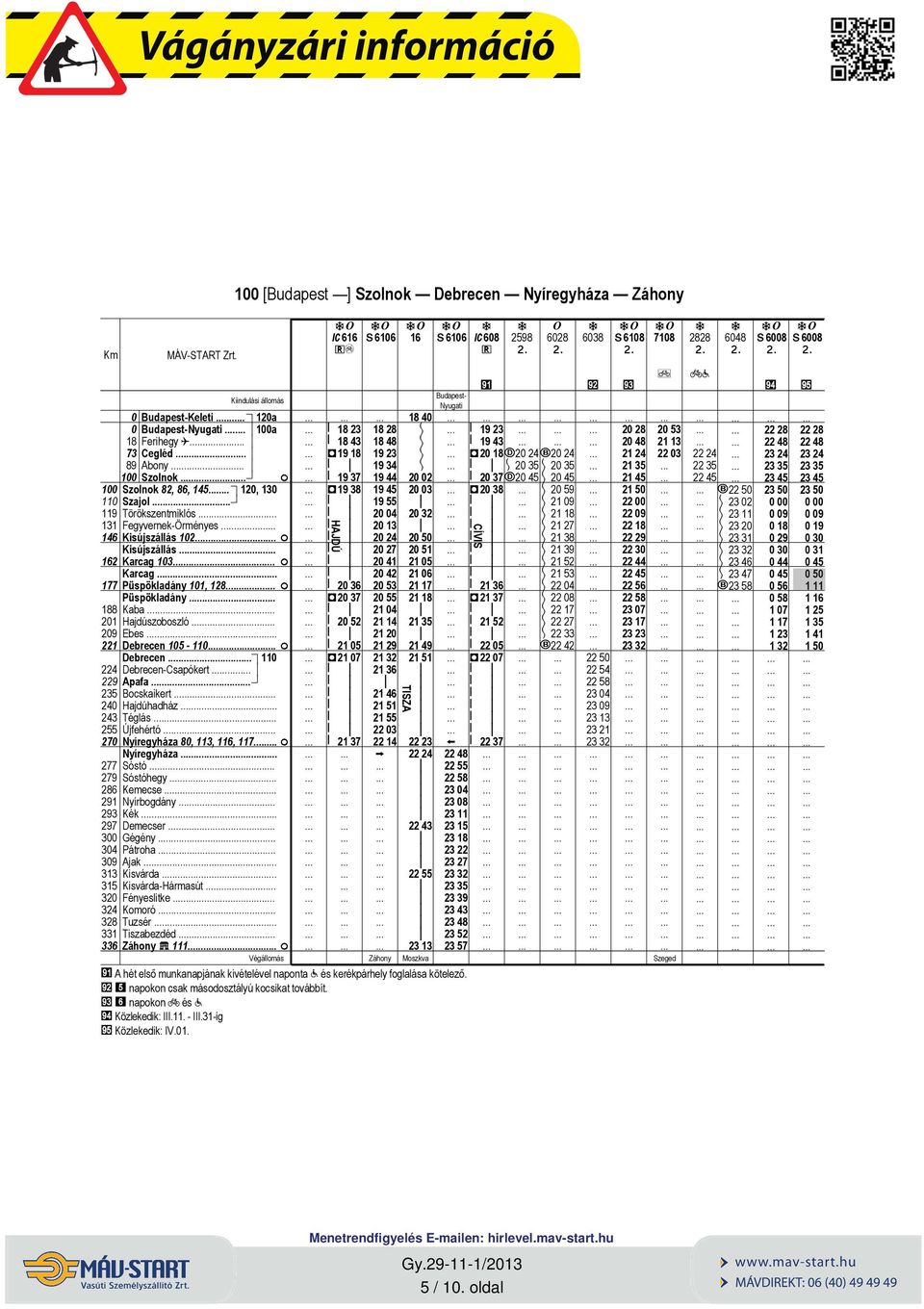 Hdúszoboszló.. Ebes.. Debrecen 15-11.. Debrecen.. 11 Debrecen-Cspókert Apf.. Bocskkert Hdúhdház. Téglás.. Úfehértó. Nyíregyház, 113, 1, 117 Nyíregyház. Sóstó Sóstóhegy.. Kemecse. Nyírbogdány. Kék.