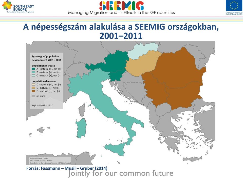 országokban, 2001 2011