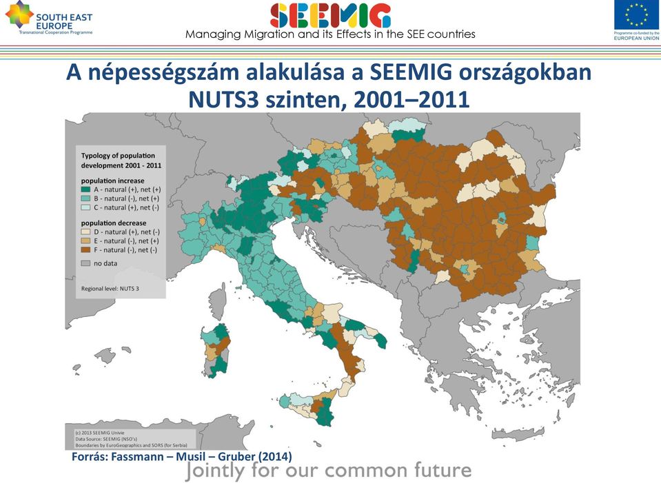 szinten, 2001 2011 Forrás: