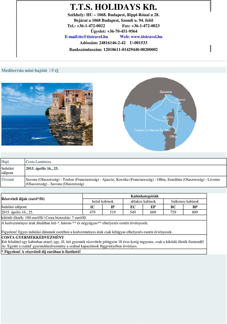 Savona (Olaszország) időpont IC IP EC EP BC BP 2015. április 16., 25.