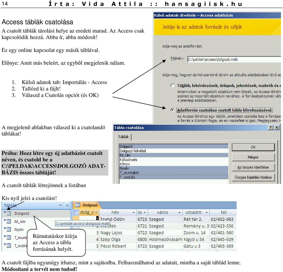 Microsoft Access PDF Ingyenes letöltés