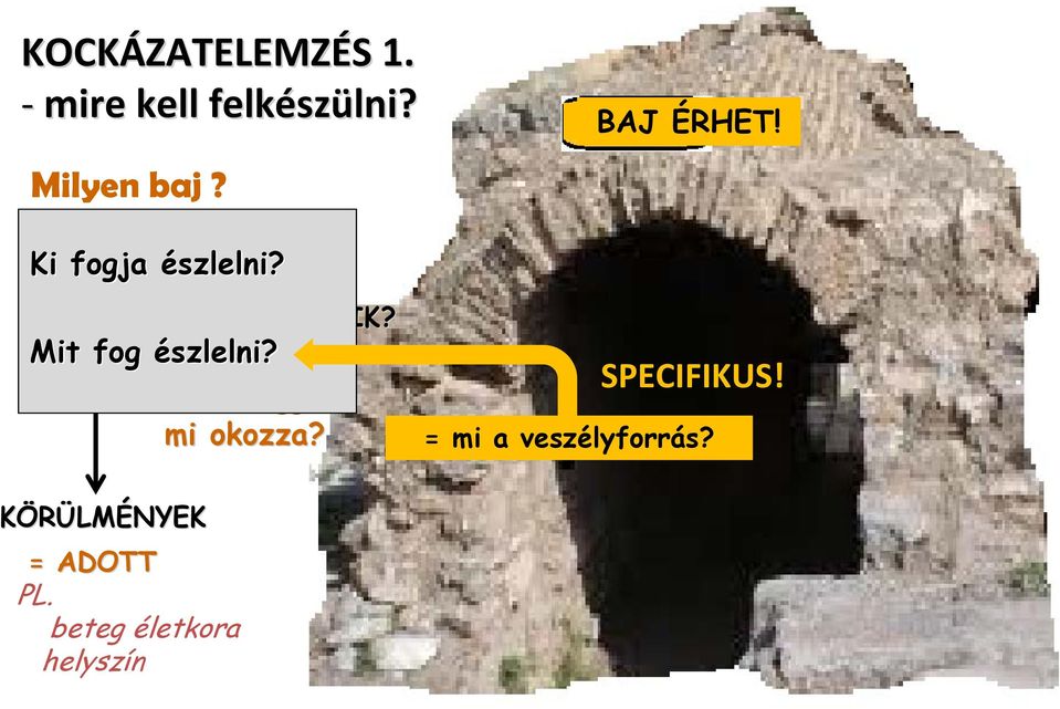 Mit fog észlelni? attól függ, mi okozza? BAJ ÉRHET!